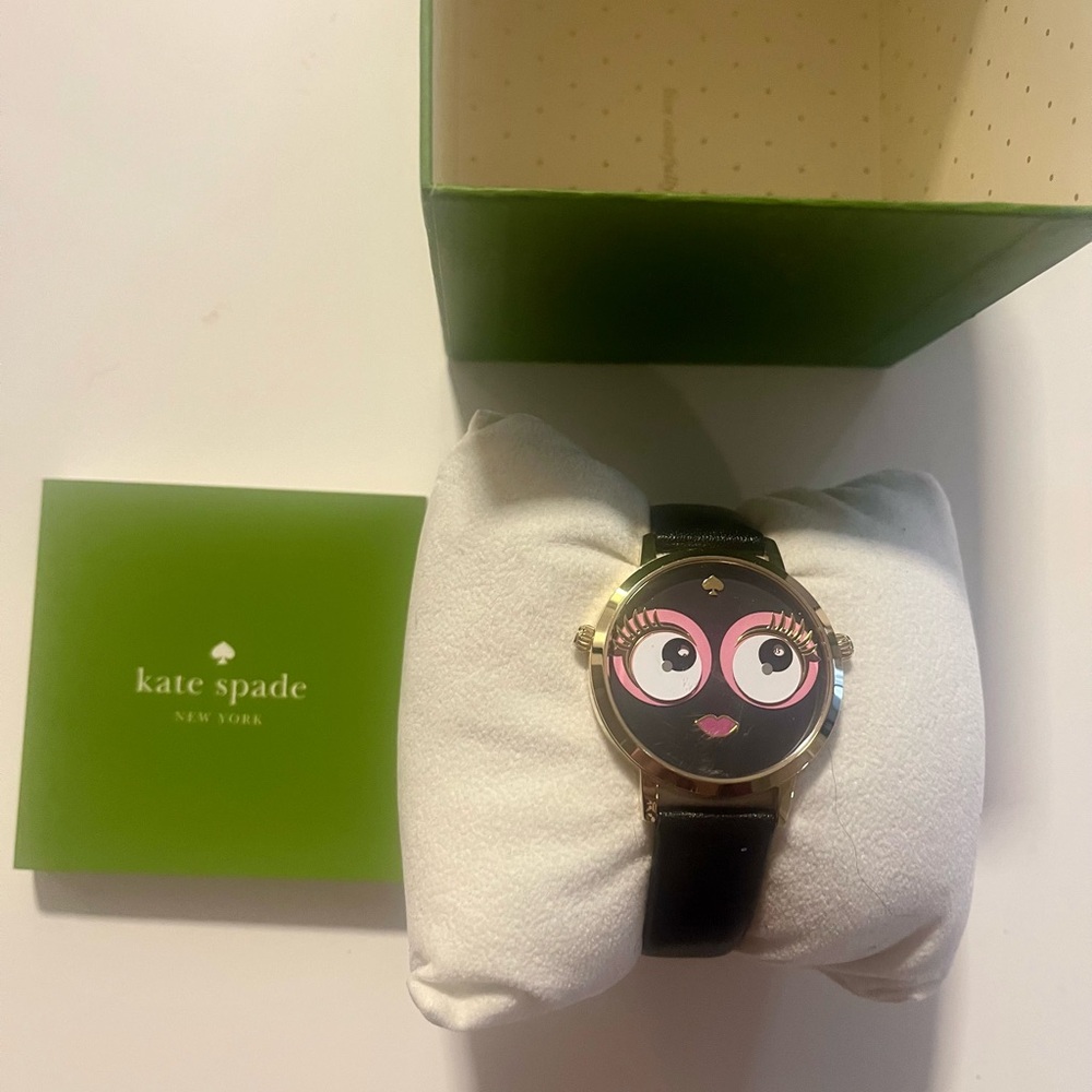 Kate Spade Black and Pink Watch